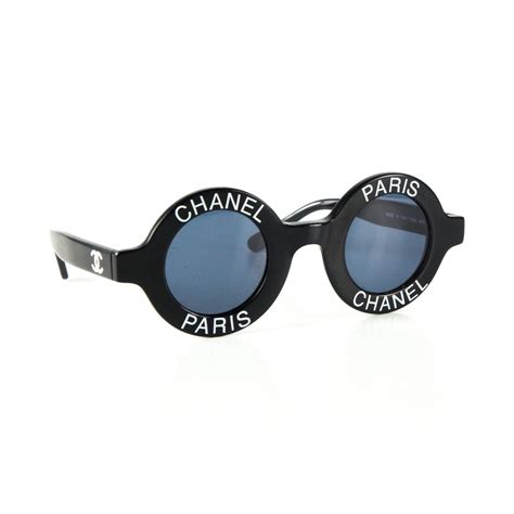 chanel round purple sunglasses|Chanel round sunglasses vintage.